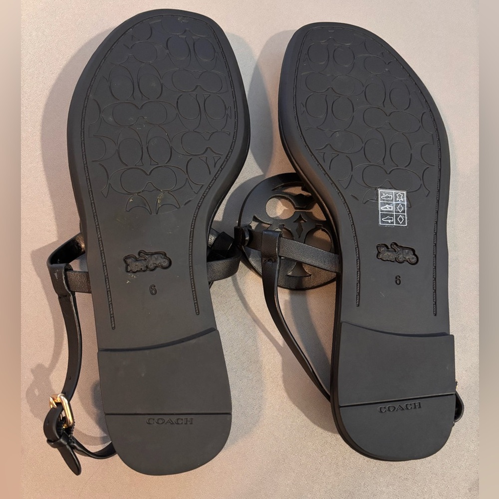 Coach Jaci Sandals – Size 6 – Excellent Condition-size 6 - Picture 3 of 4